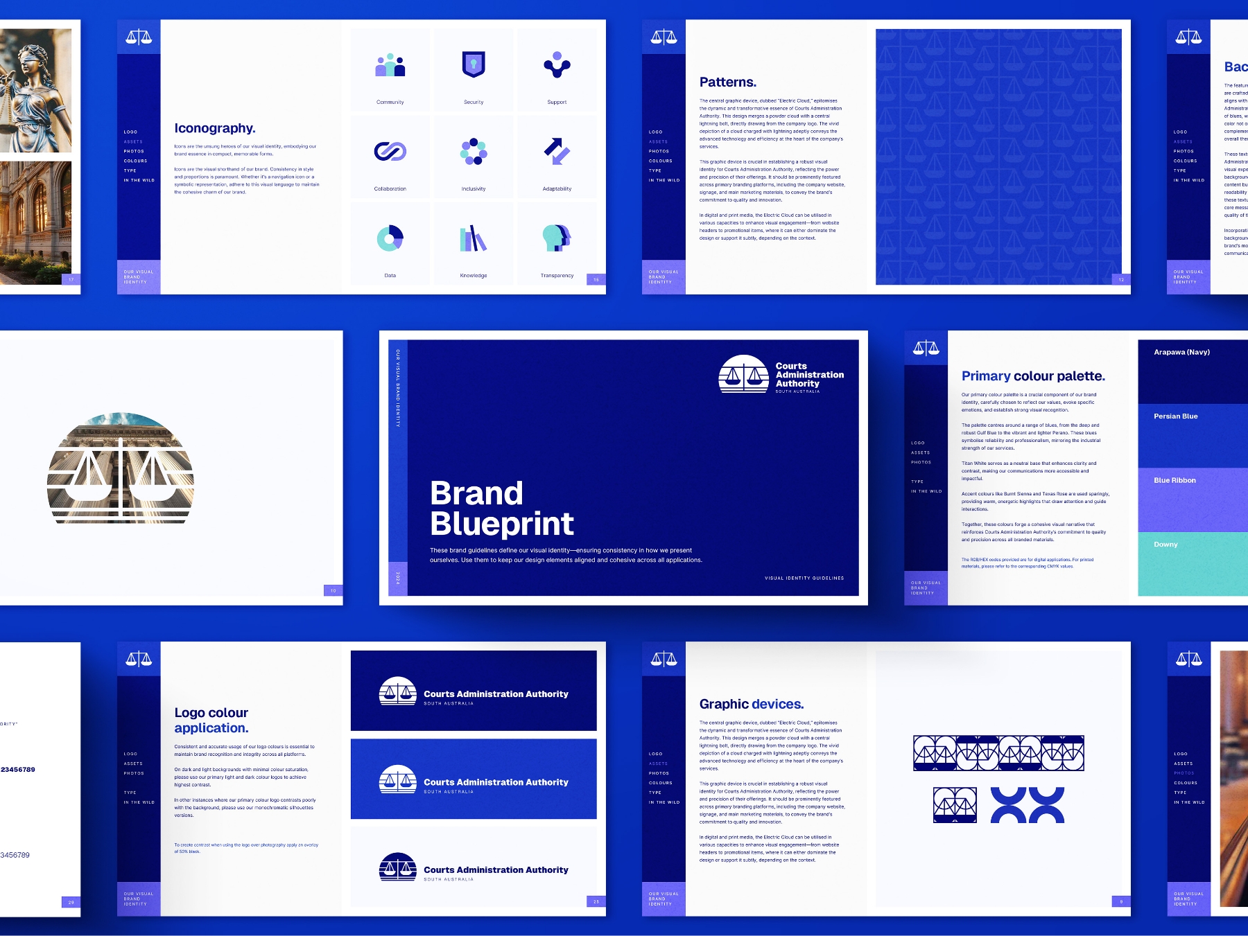 Courts Administration Authority Brand Blueprint