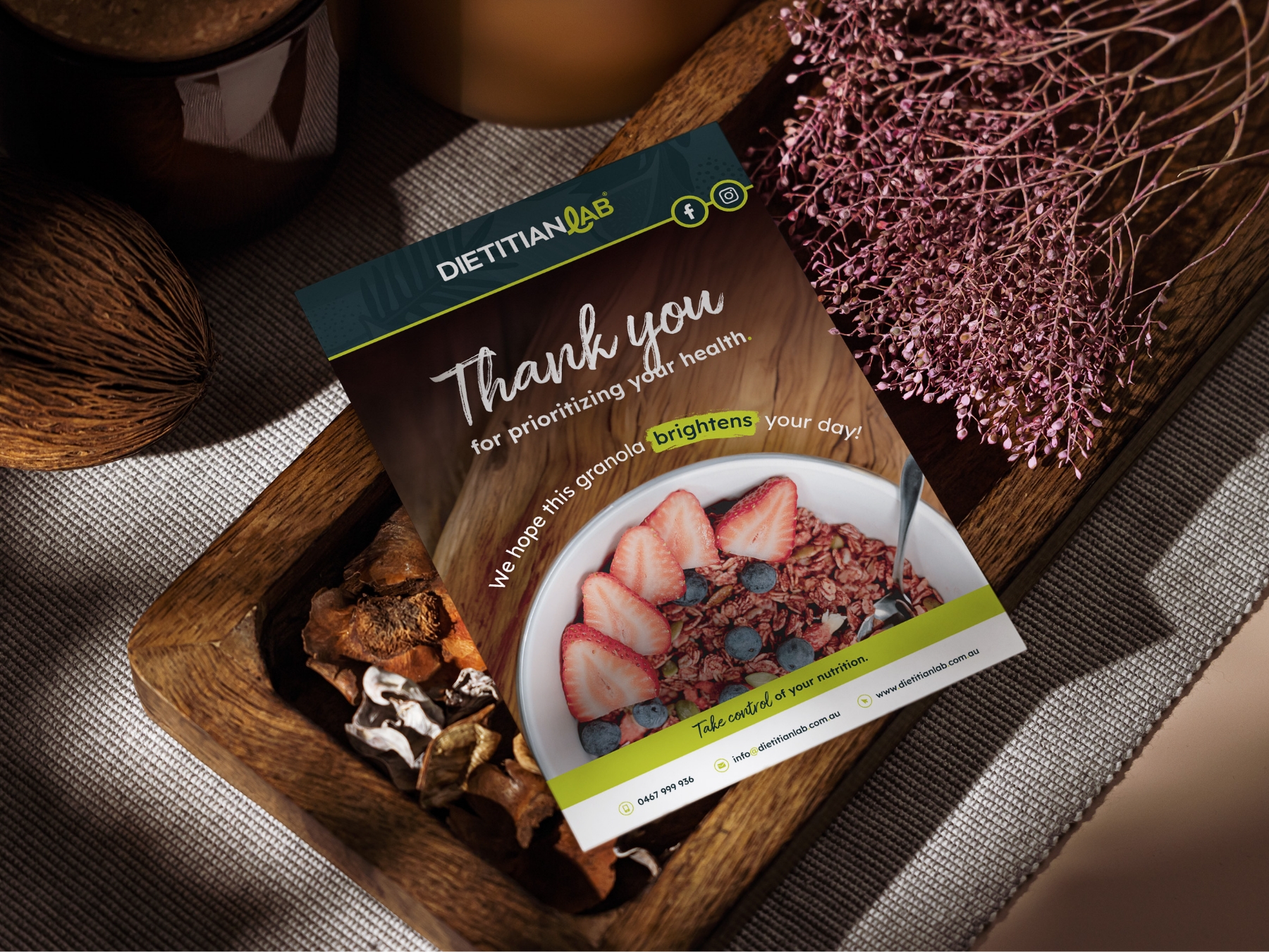 Dietitian Lab Thank You Note