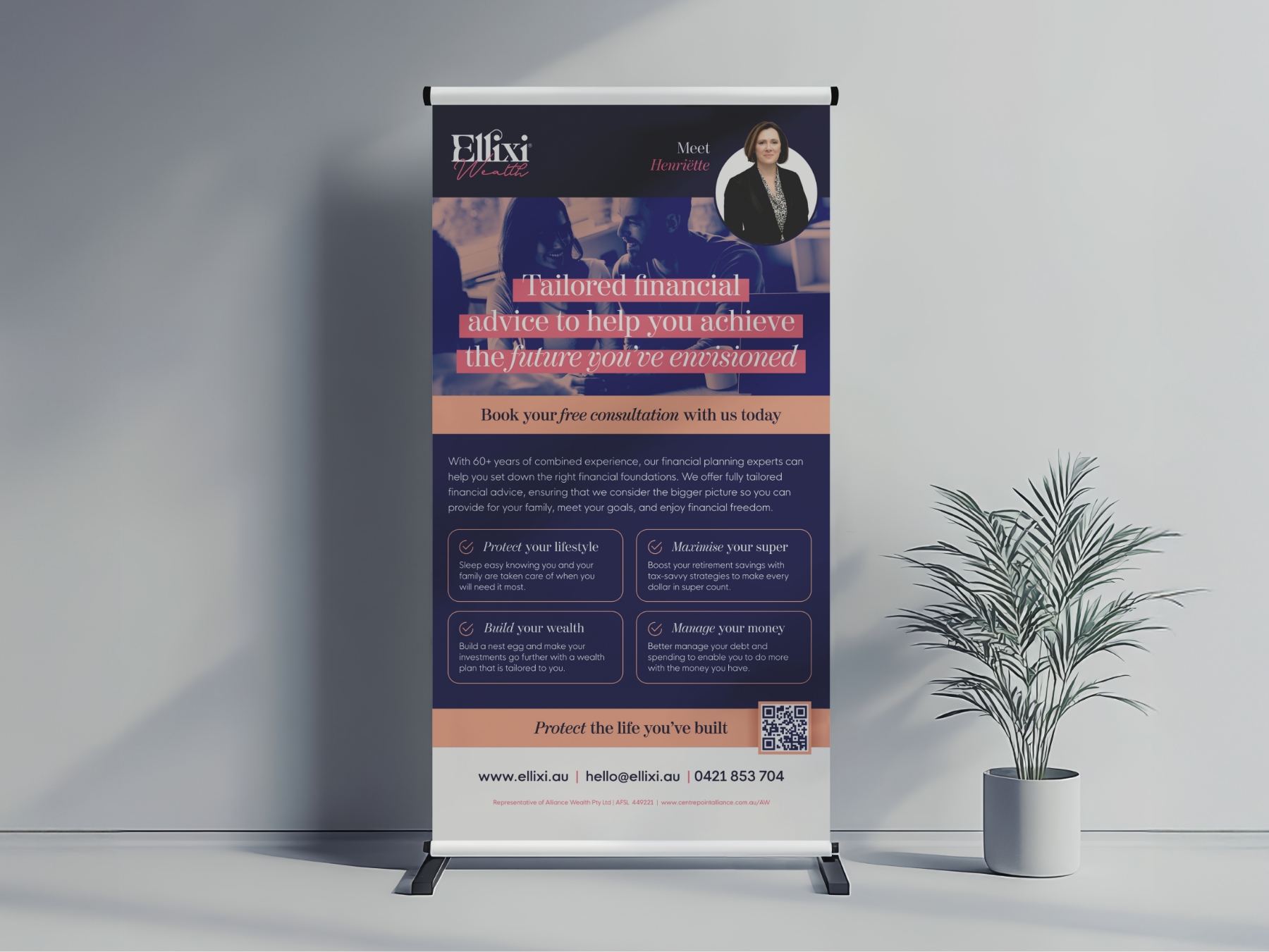 Ellixi Roll Up Banner