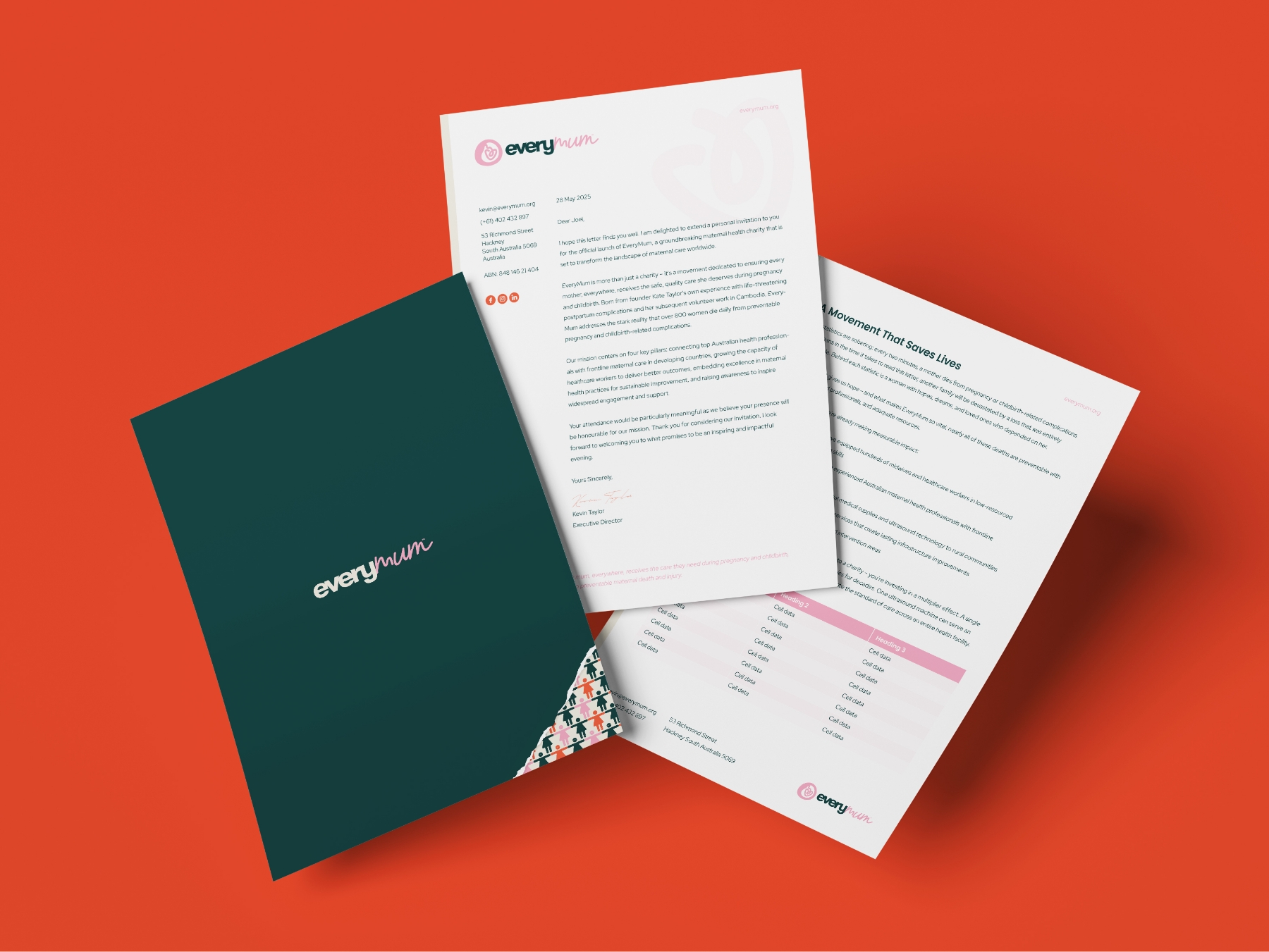 Every Mum Letterhead