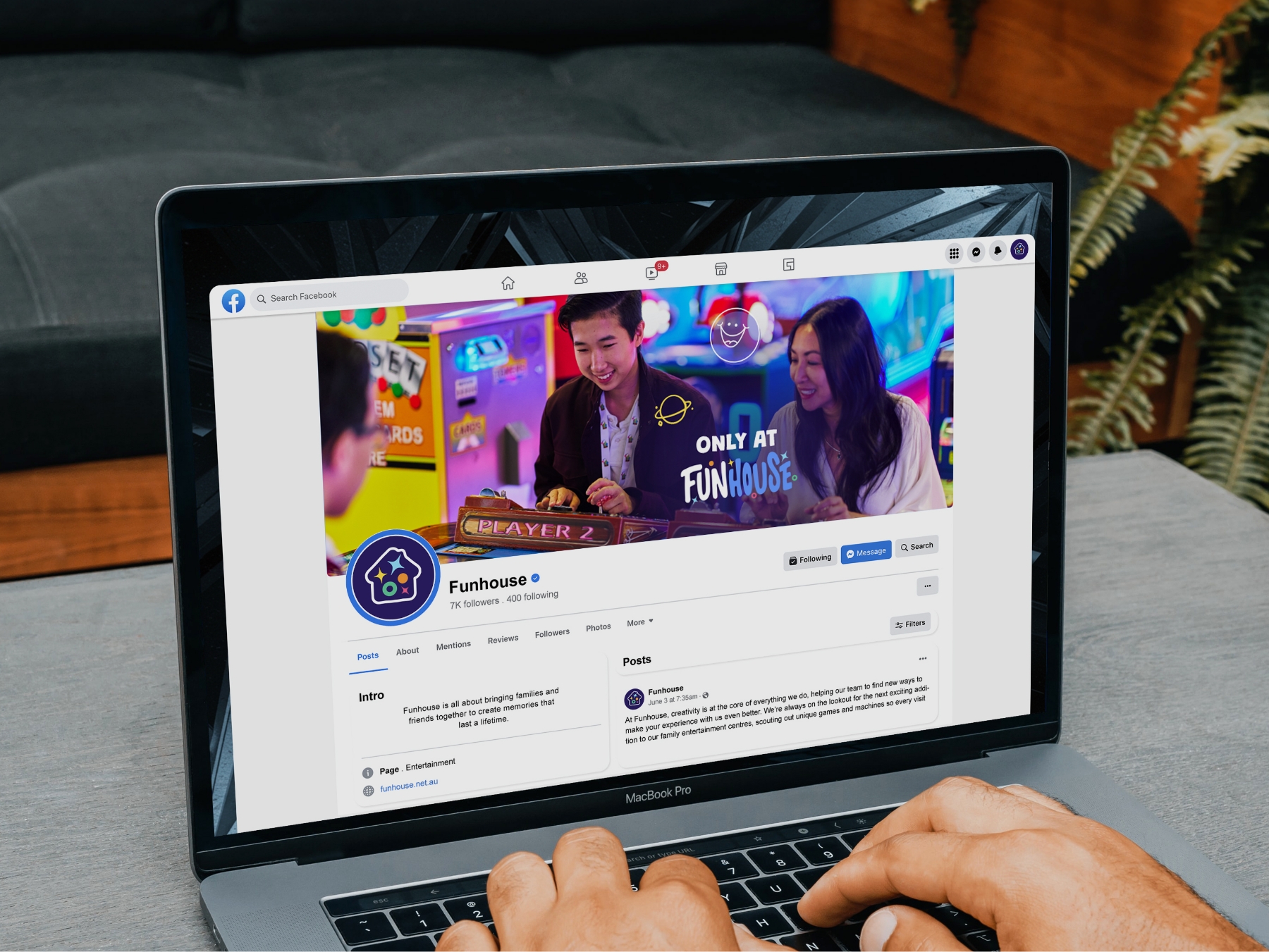 Funhouse Facebook Web Cover