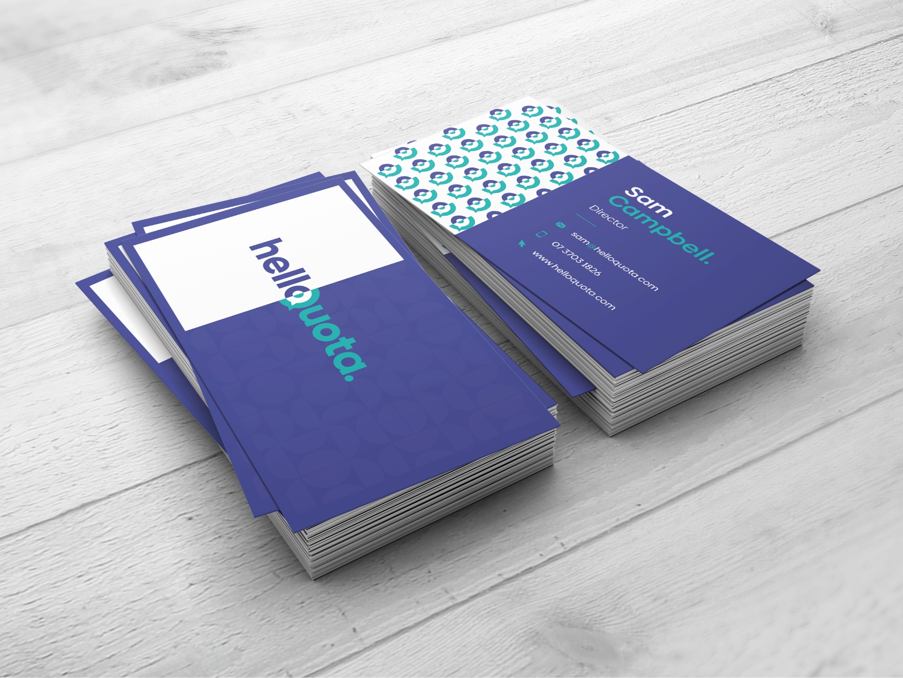 Helloquota Business Cards