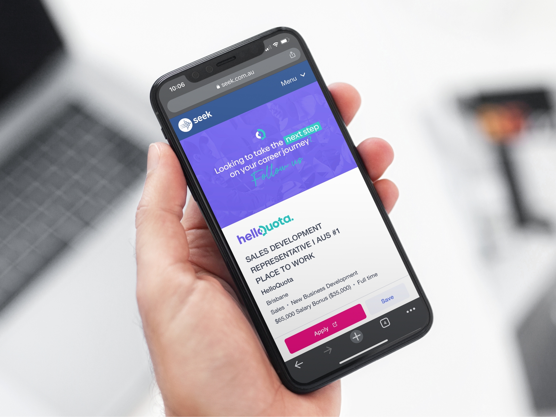 Helloquota Mobile App