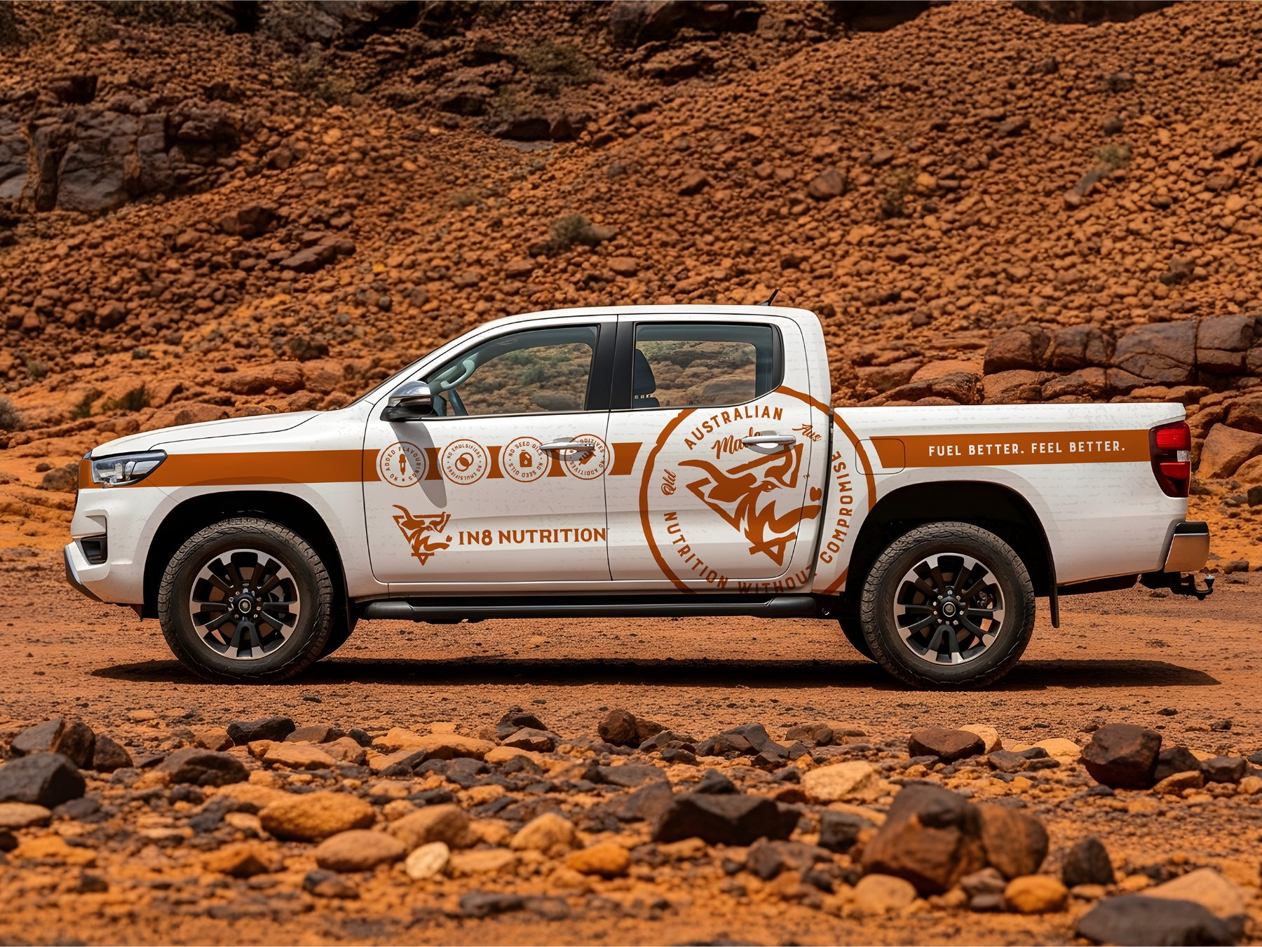 In8 Nutrition Van Wrap