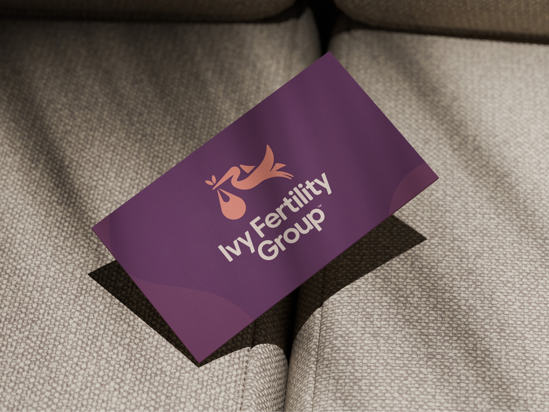 Ivy Fertility Group Business Card Back