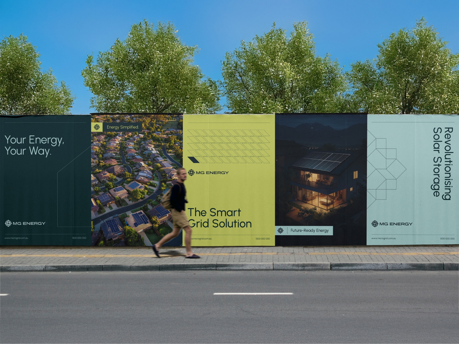 Microgrid Urban Poster