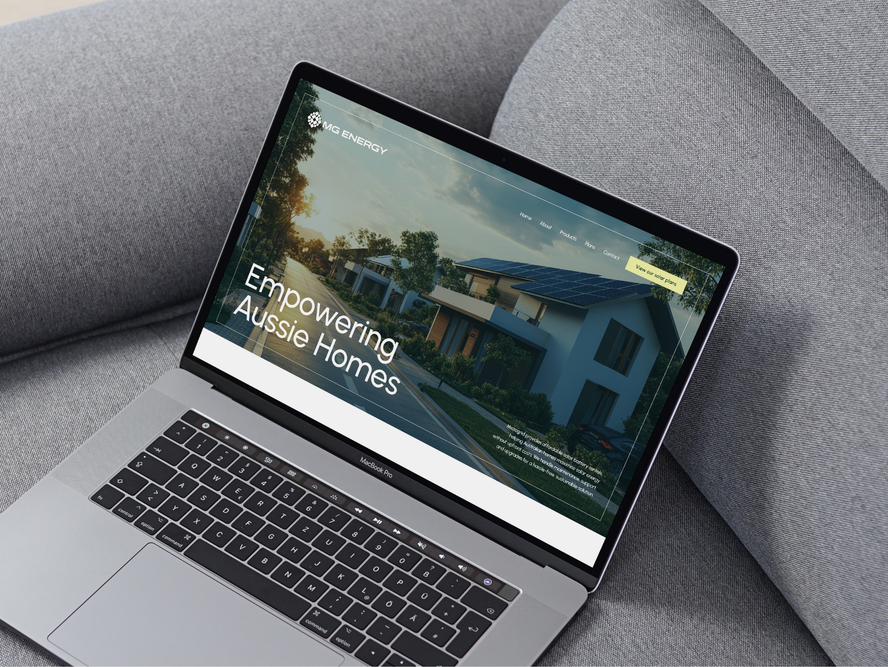 Microgrid Web Screen