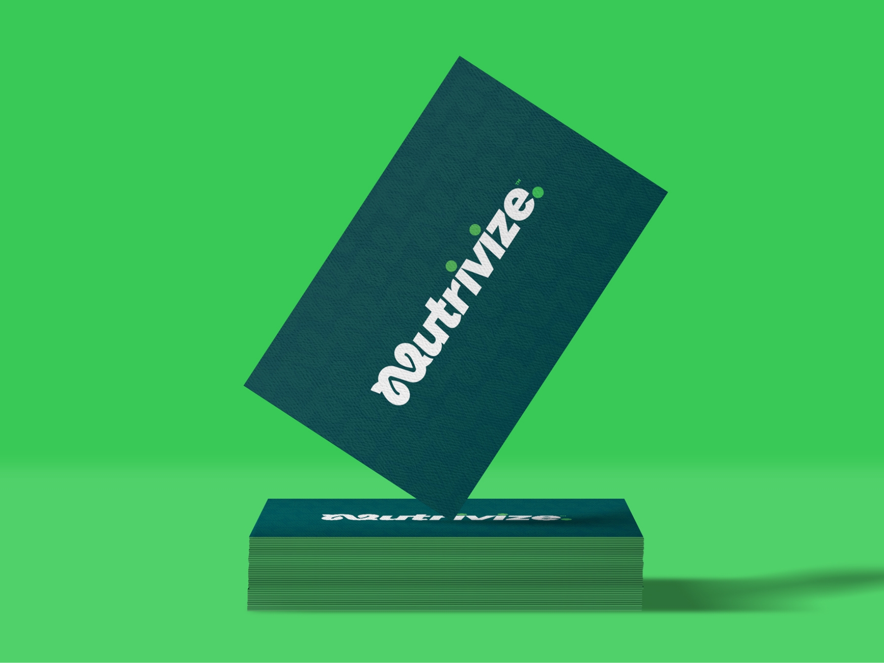 Nutrivize Business Cards Stack