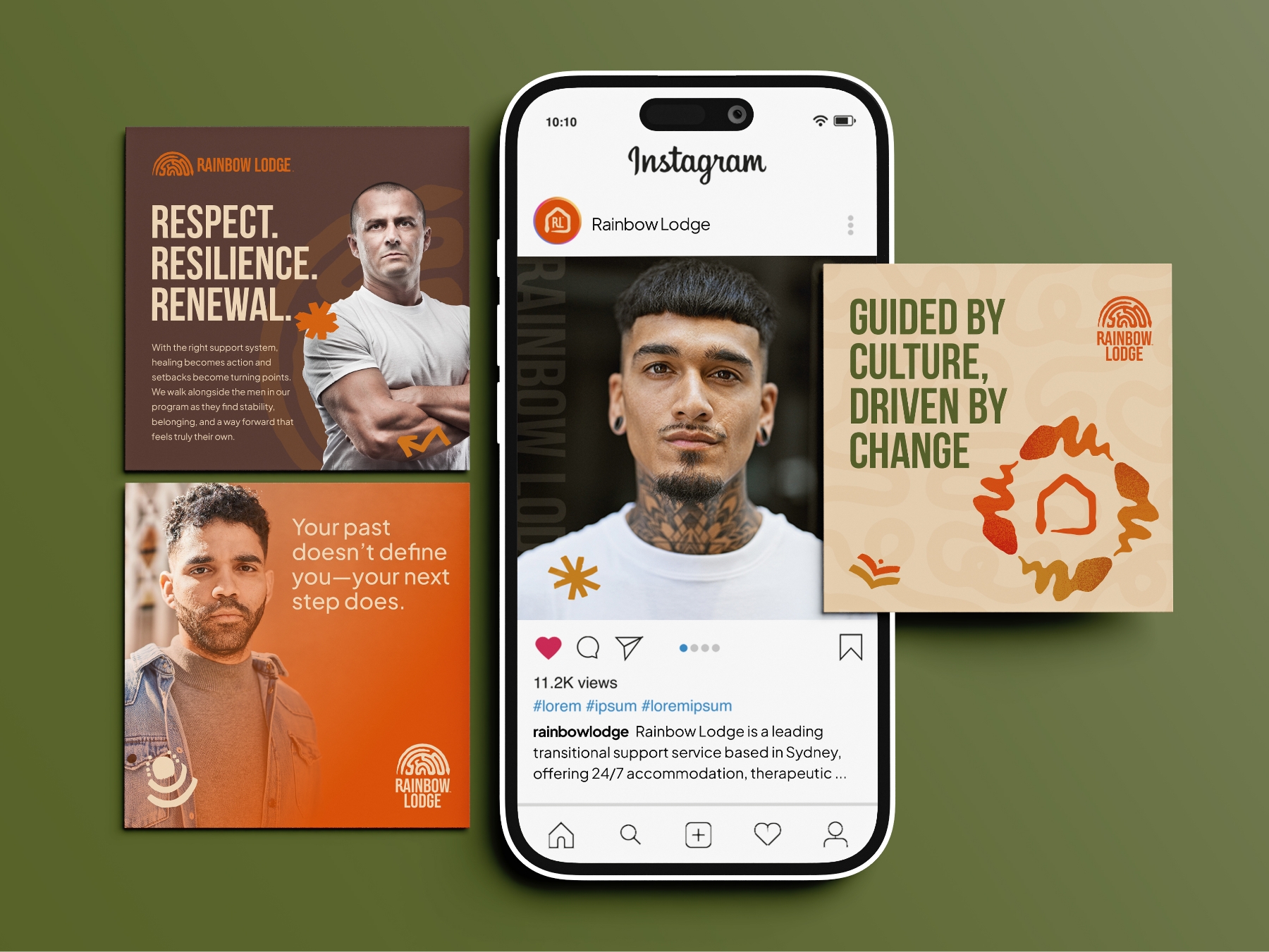 Rainbow Lodge Instagram Posts