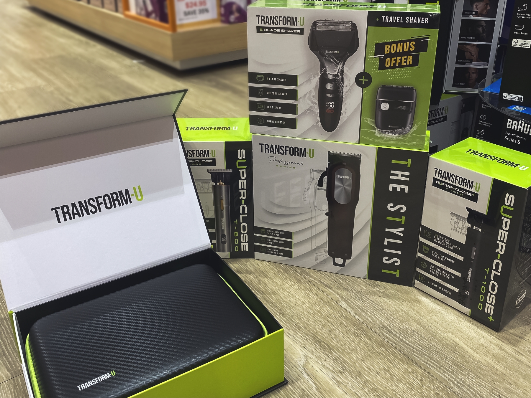 Shaver Shop 7 Packaging Design