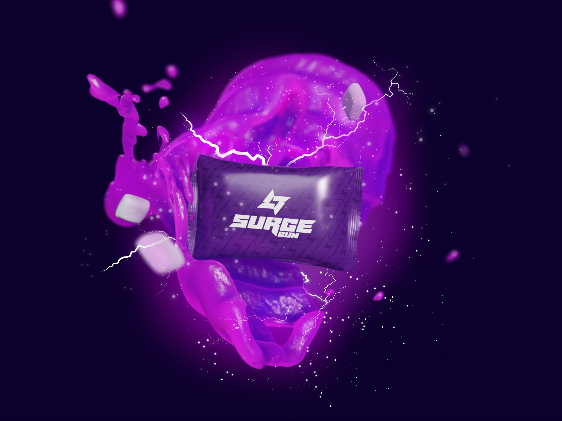Surge Gum 5 Packaging Design